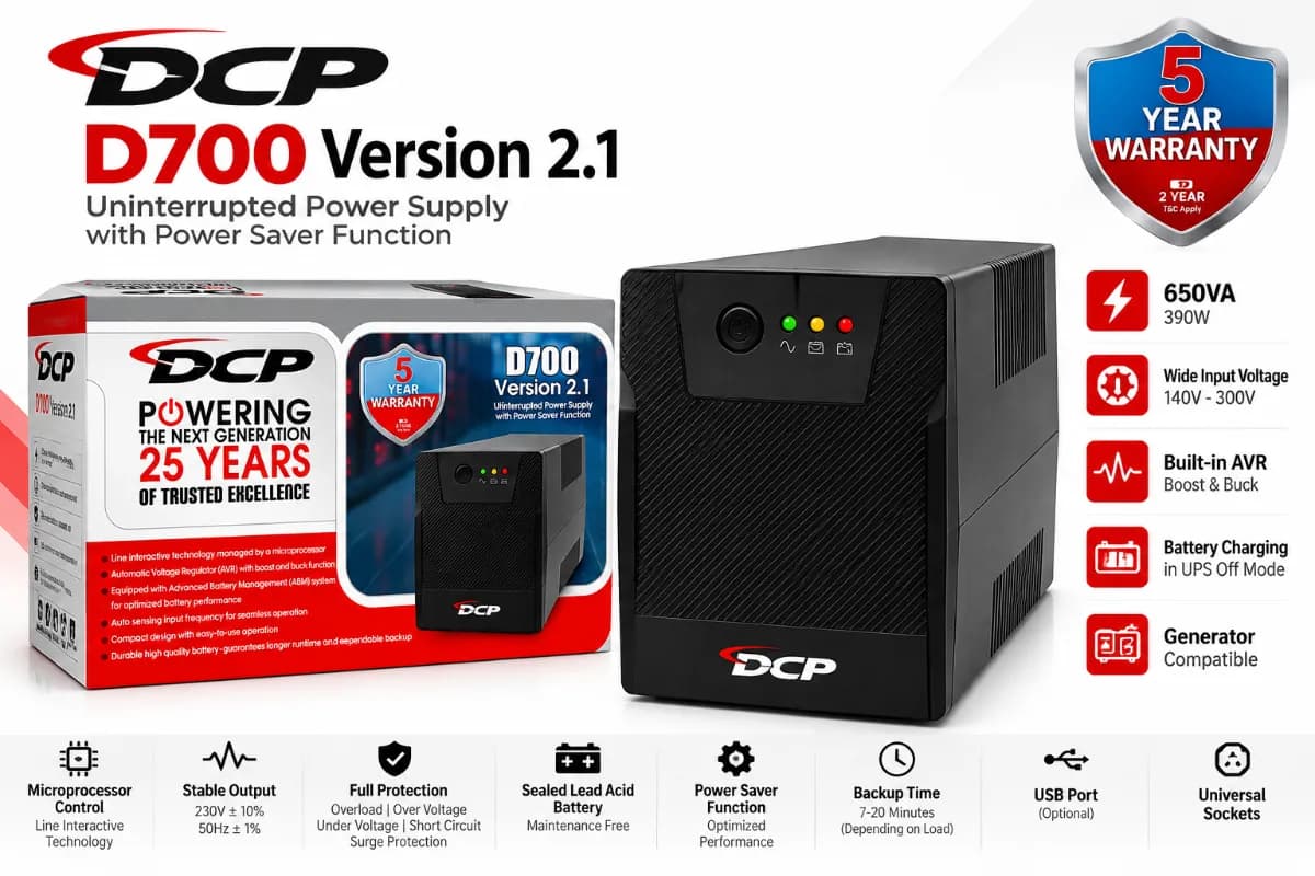 DCP 650V UPS